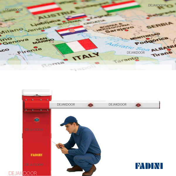 تعمیر راهبند فادینی ایتالیا