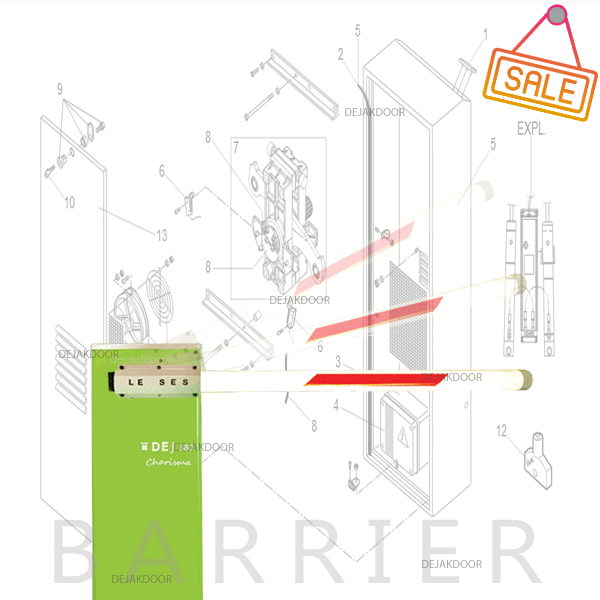 فروش قطعات راهبند