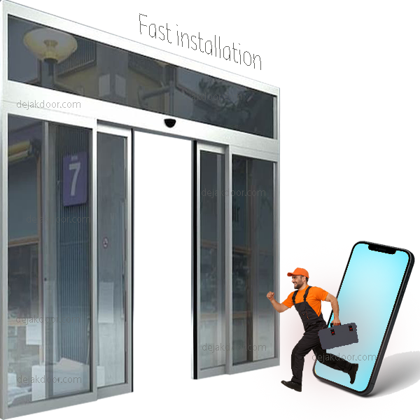 درب اتوماتیک نصب سریع