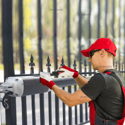 تعمیر جک درب اتوماتیک در محل
