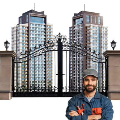 تعمیر درب ریموتی ساختمان