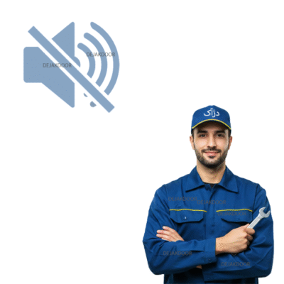 نصب بی صدا برای درب قدیمی پارکینگ