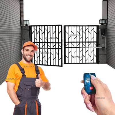 نصب درب ریموتی پارکینگ