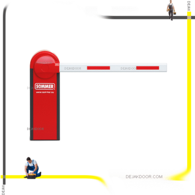 نصب راهبند اهرمی زومر SOMMER