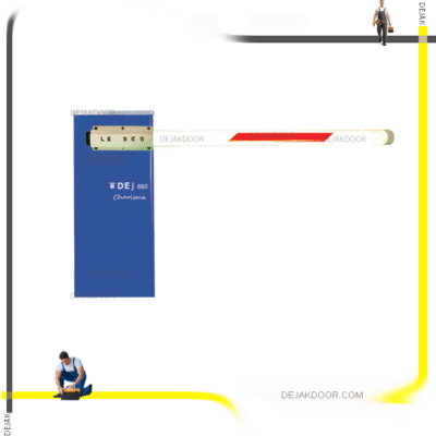 نصب راهبند ایرانی ورودی