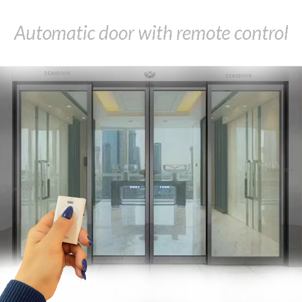 درب اتوماتیک با ریموت