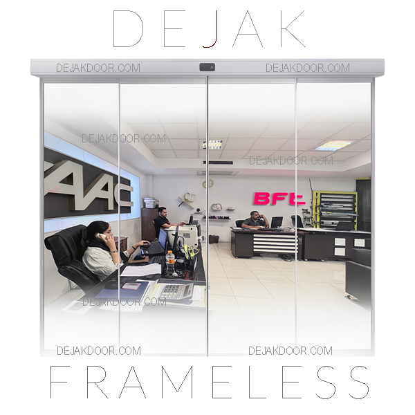 درب اتوماتیک فریم لس